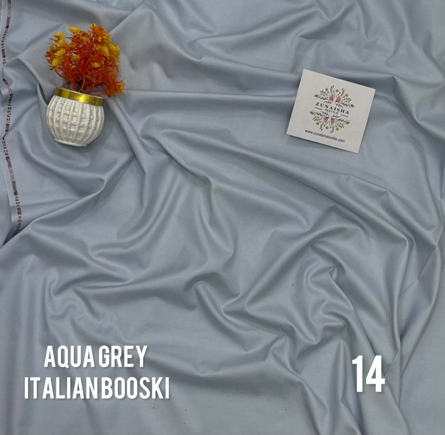 ITALIAN BOOSKI (Aqua Grey)