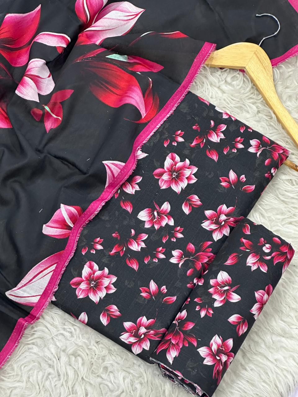 Alkaram 3 piece khadar (2603)