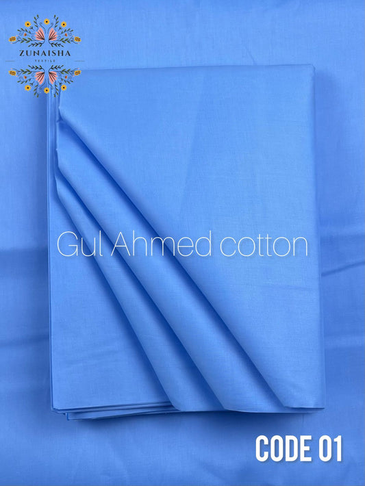 Gul Ahmed Cotton ( sky blue )