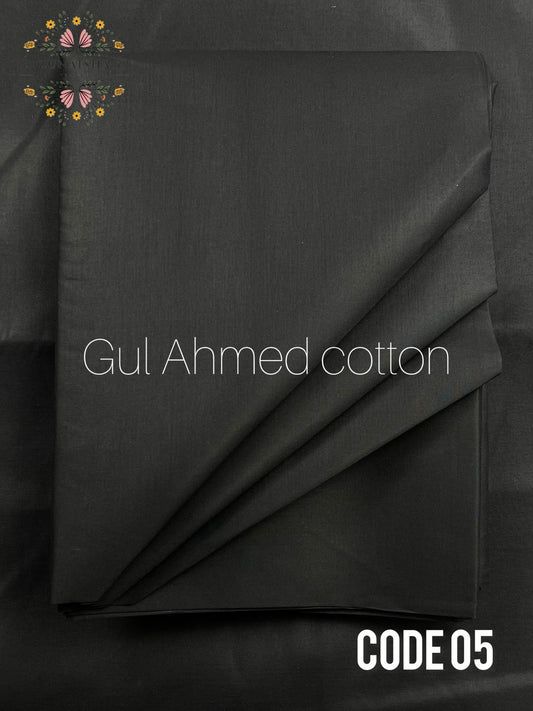 Gul Ahmed Cotton (black)