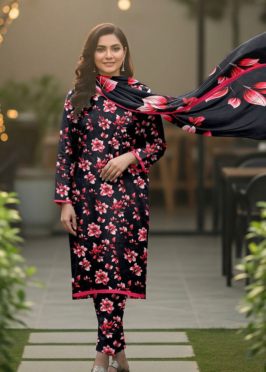 Alkaram 3 piece khadar (2603)