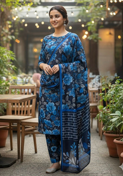 Alkaram 3 piece khadar (2601)