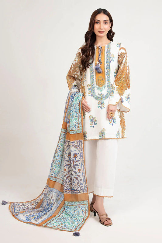 Gulahmed Lawm 3 Pcs Unstitched Z-2451-T