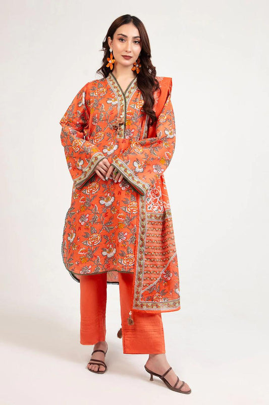 Gulahmed Lawn 3 Pcs Unstitched Z-2453-T