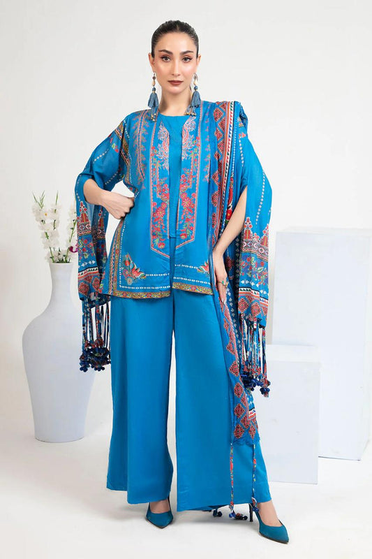 Gulahmed Lawn 3 Pcs Unstitched Z-2452-T