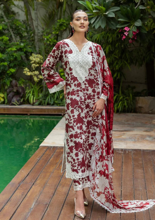 Zainab Chotani  Printed Lawn  3pcs (Z-2832-T)