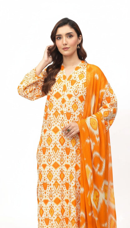 Chinyere 3 Piece Unstitched Khadar (0103)
