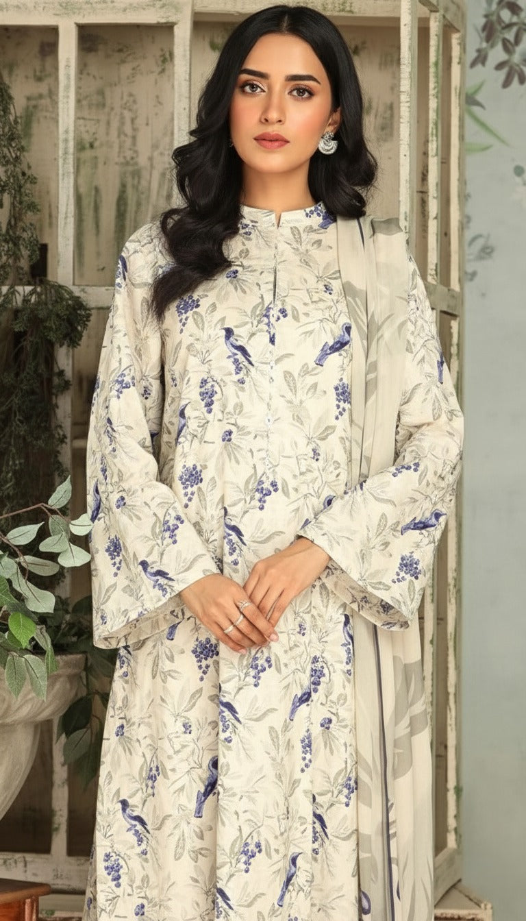 Chinyere 3 Piece Unstitched Khadar (0104)