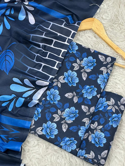 Alkaram 3 piece khadar (2601)