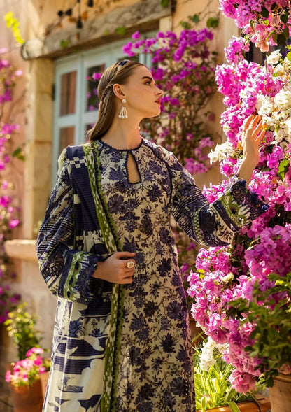 Maria B Printed Lawn  3pcs (Z-2823-T)